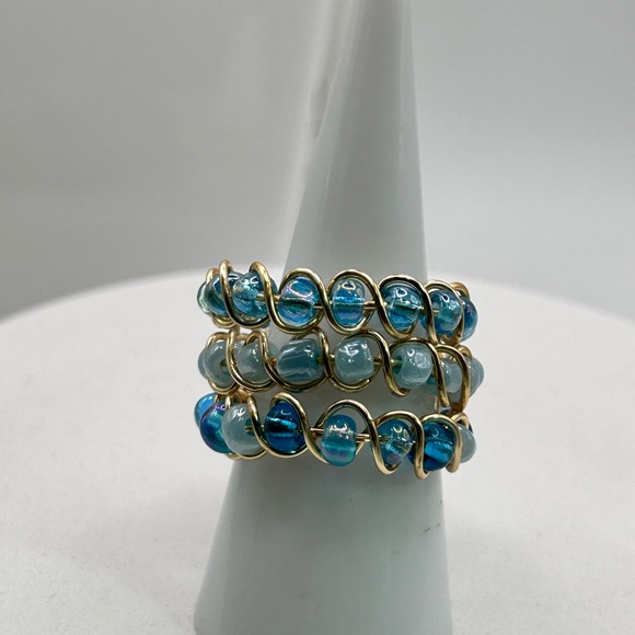 Stackable beaded rings. - Picture 2 of 12